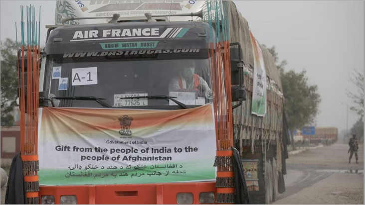 Indian donates 10,000 metric tonnes of wheat to Afghanistan amid humanitarian crisis