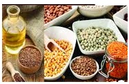 कुल दलहन और तिलहन उत्पादन में 43% और 44% की वृद्धि हुई